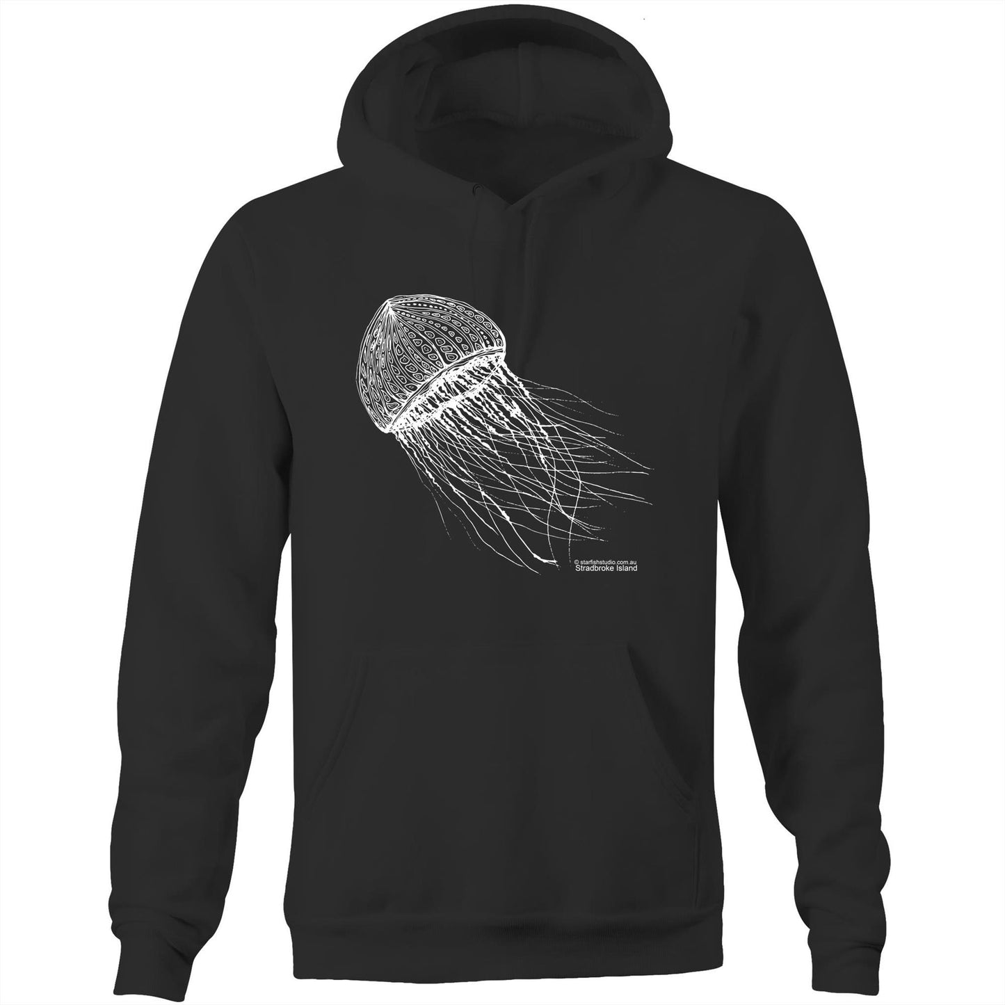 CUSTOM Unisex JELLYFISH - Hoodie with Pocket